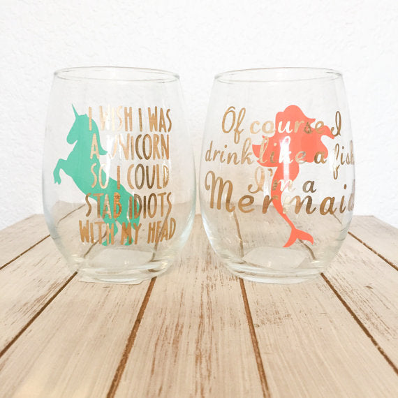 Beauty and the Beast, Disney wine glass, Wine glass set, Glitter wine –  CCCreationz