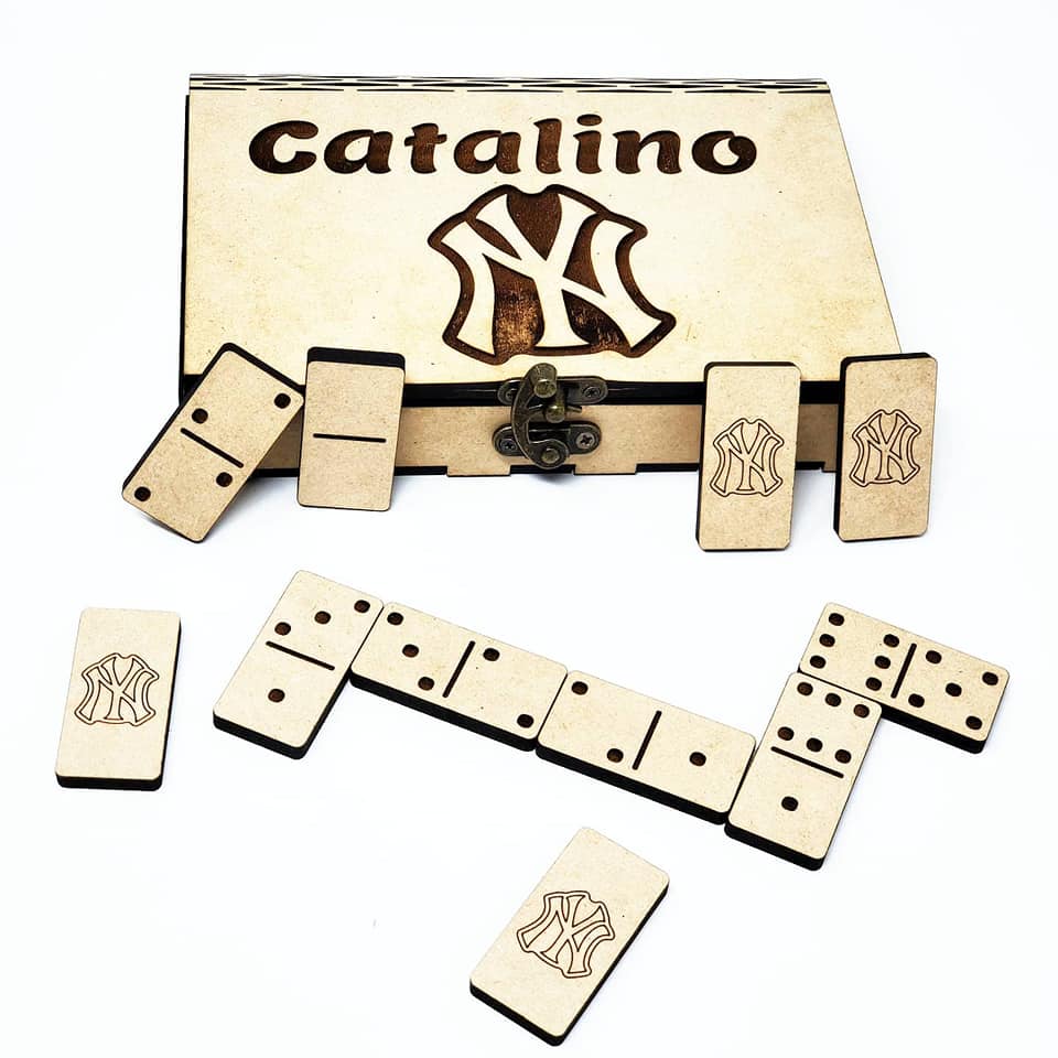 Personalized Dominos custom dominos, custom handmade outlet domino sets, personalized Domino set