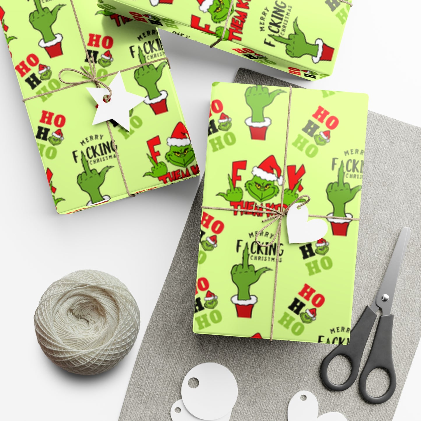 Grinch Christmas Wrapping Paper