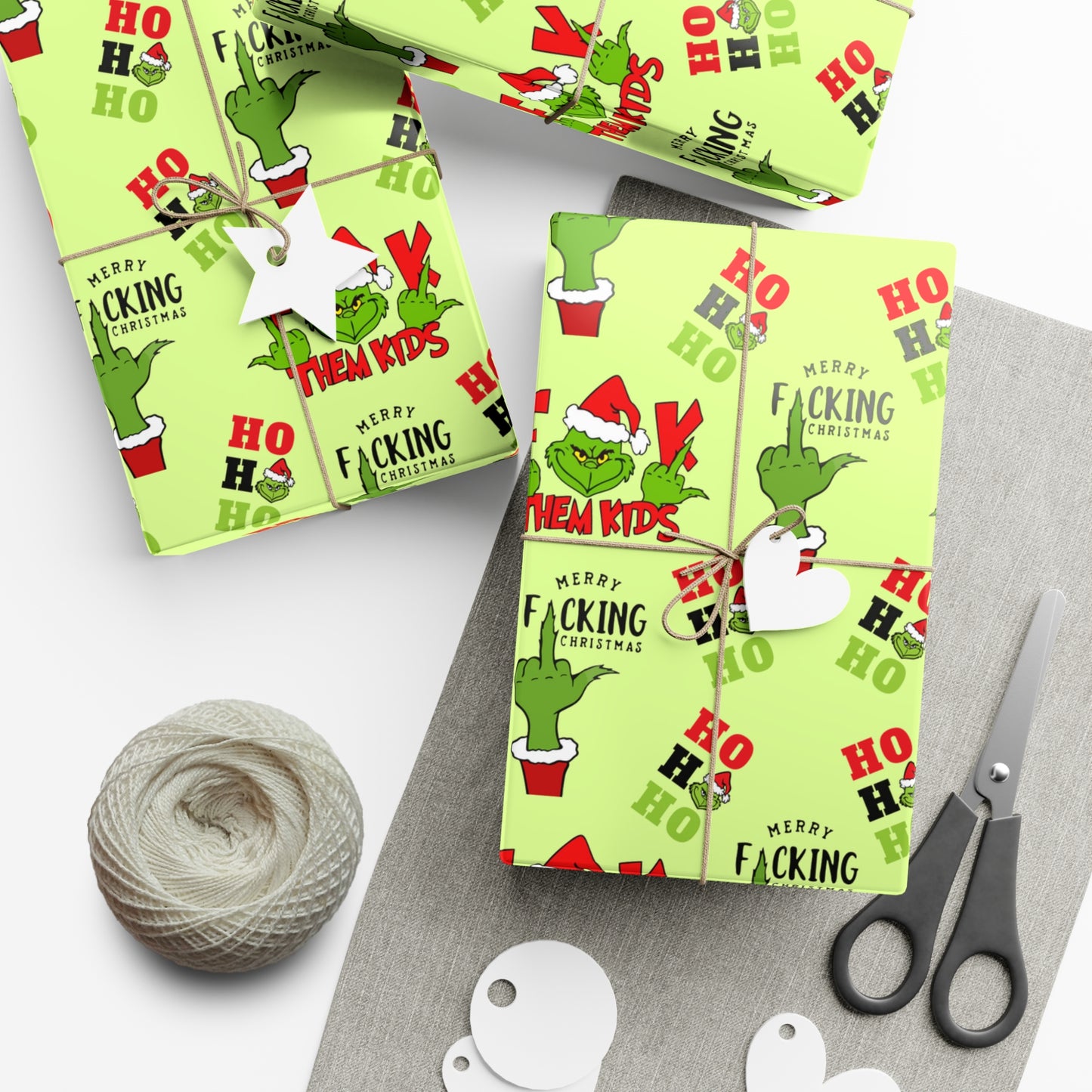 Grinch Christmas Wrapping Paper