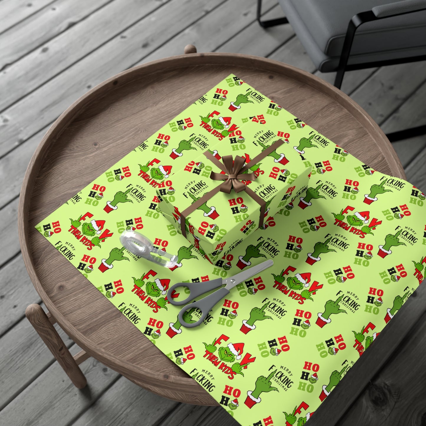 Grinch Christmas Wrapping Paper