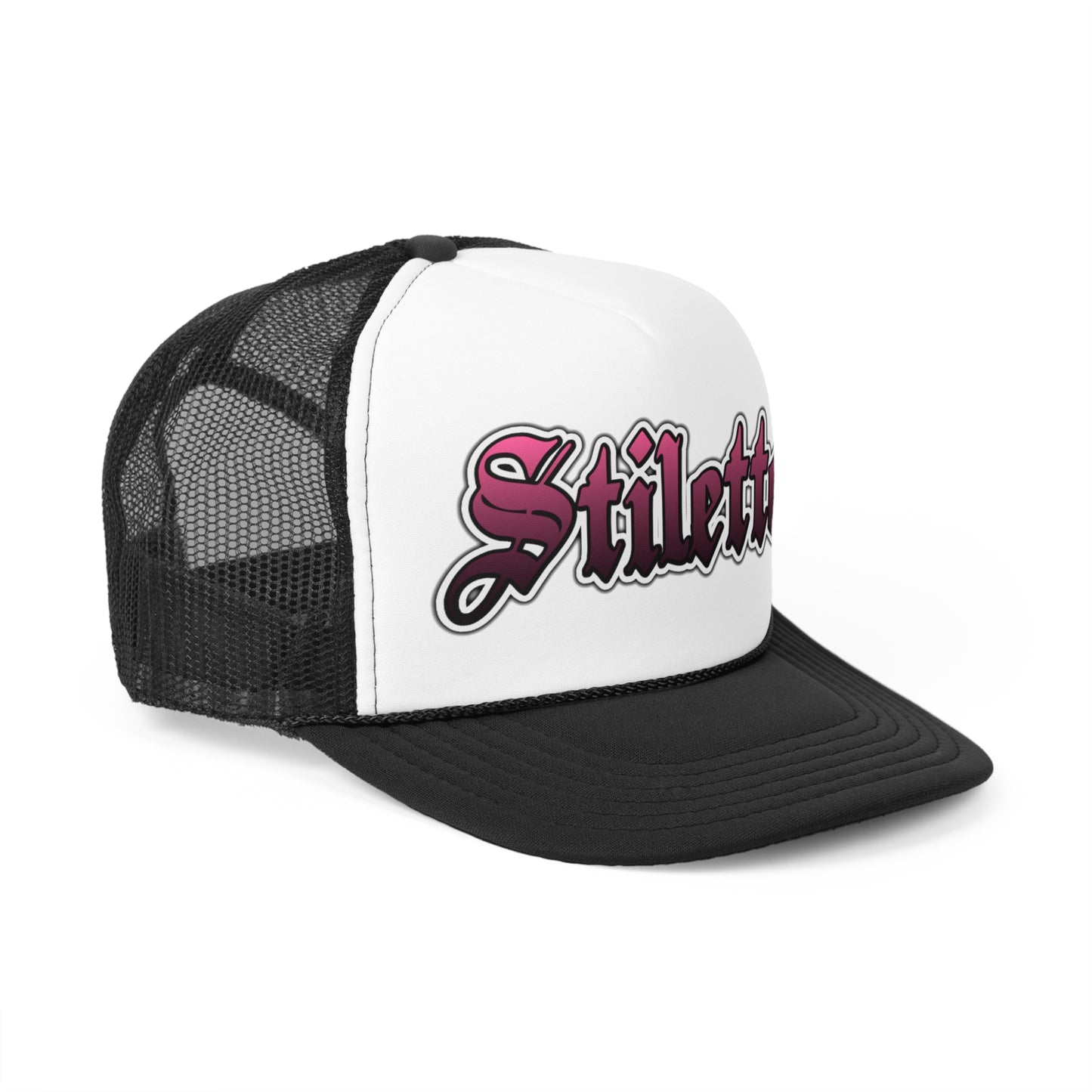 Stilettos Pink & Black Ombre Trucker Hat