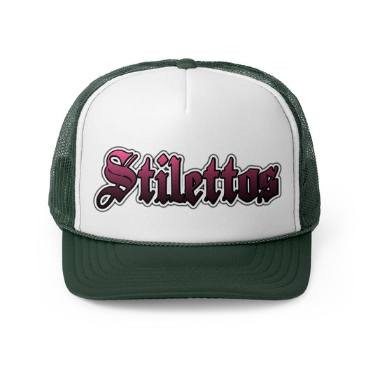 Stilettos Pink & Black Ombre Trucker Hat