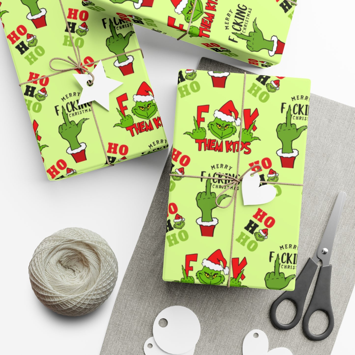 Grinch Christmas Wrapping Paper