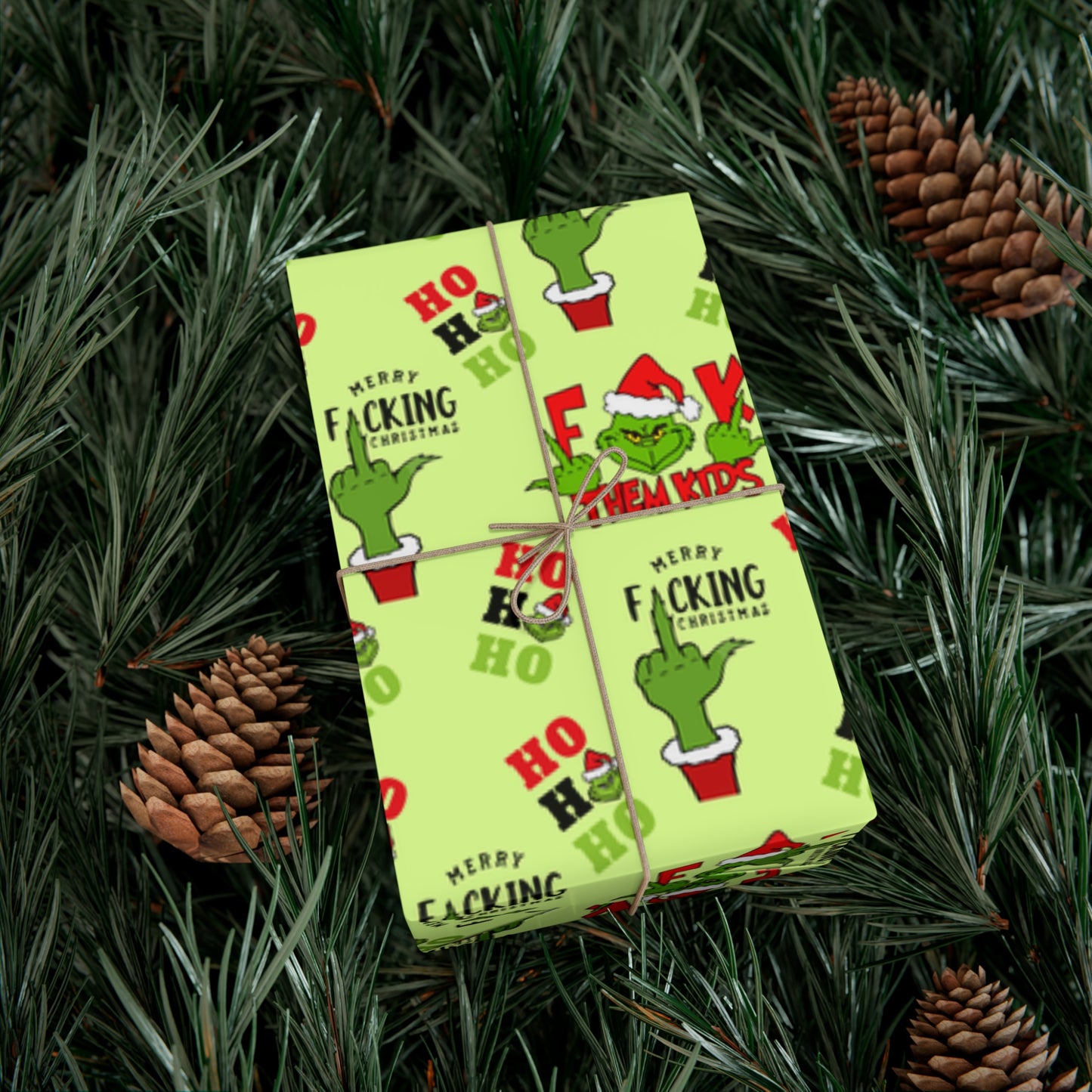 Grinch Christmas Wrapping Paper