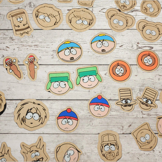 South Park Inspired Cartoon Earrings