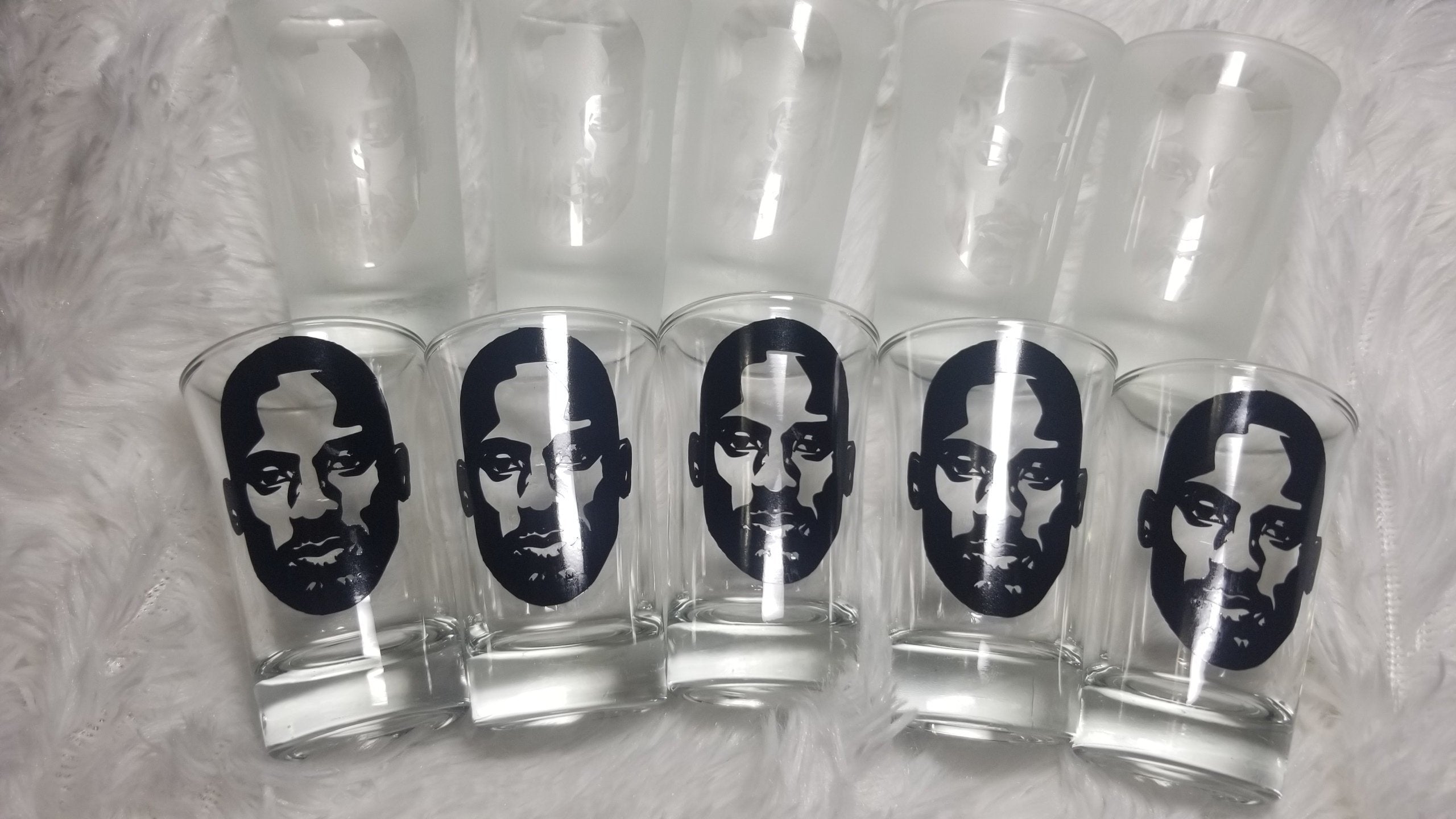 Kobe Bryant, Custom Shot Glass, Kobe Shot glass, Lakers shot glass